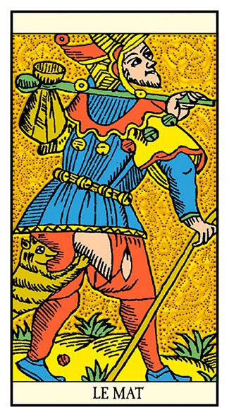 Golden Tarot of Marseille Cards